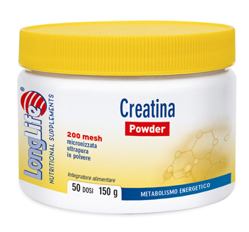 LONGLIFE CREATINA POWDER 150 G - Farmacia Dott. Pasquale Russo