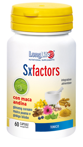 LONGLIFE SX FACTORS 60 CAPSULE VEGETALI - Farmacia Dott. Pasquale Russo