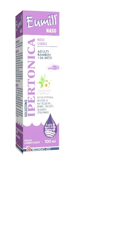 EUMILL NASO SPRAY SOLUZIONE IPERTONICA 100 ML - Farmacia Dott. Pasquale Russo