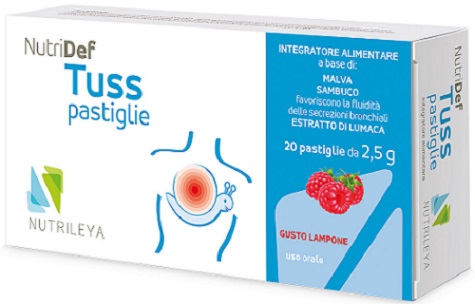 NUTRIDEF TUSS 20 PASTIGLIE LAMPONE - Farmacia Dott. Pasquale Russo