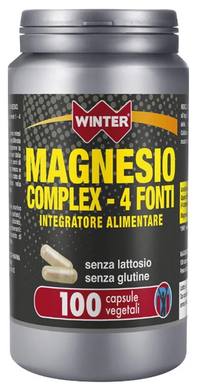 WINTER MAGNESIO COMPLEX 4 FONTI 100 CAPSULE VEGETALI - Farmacia Dott. Pasquale Russo