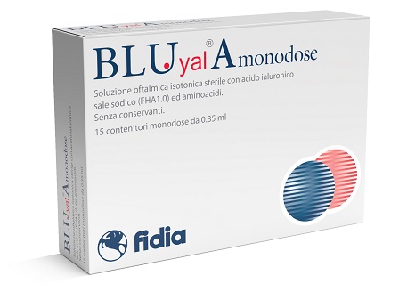 BLU YAL A MONODOSE GOCCE OCULARI 15 FLACONCINI 0,35 ML - Farmacia Dott. Pasquale Russo