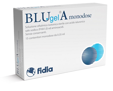 BLU GEL A MONODOSE GOCCE OCULARI 15 CONTENITORI MONODOSE - Farmacia Dott. Pasquale Russo