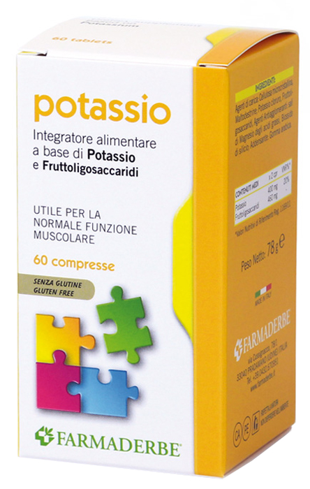 POTASSIO 60 COMPRESSE - Farmacia Dott. Pasquale Russo