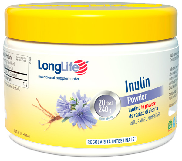 LONGLIFE INULINA POWDER 240 G - Farmacia Dott. Pasquale Russo