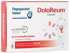 FITOPREPARATORI ITALIANI DOLOREUM 20 CAPSULE DA 518 MG - Farmacia Dott. Pasquale Russo