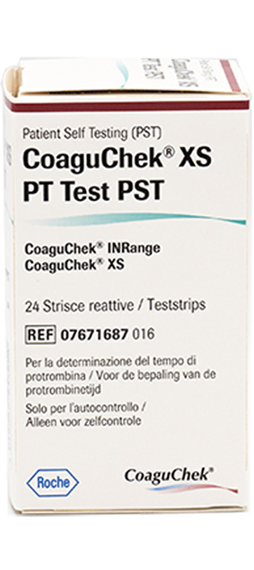 COAGUCHEK XS PT PST 24 STRISCE TEST - Farmacia Dott. Pasquale Russo