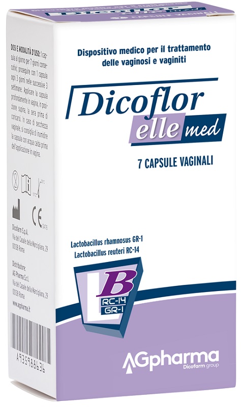 DICOFLOR ELLE MED 7 CAPSULE VAGINALI - Farmacia Dott. Pasquale Russo