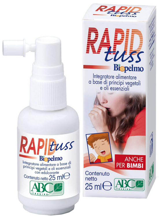 BIOPELMO RAPID TUSS SPRAY 25 ML - Farmacia Dott. Pasquale Russo