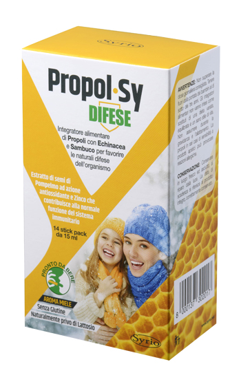 PROPOL SY DIFESE SYR 14 PEZZI 210 ML - Farmacia Dott. Pasquale Russo