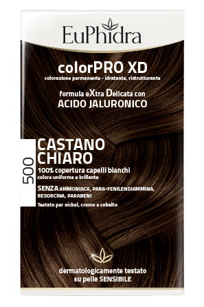 EUPHIDRA COLORPRO XD 500 CAST CHIARO GEL COLORANTE CAPELLI IN FLACONE + ATTIVANTE + BALSAMO + GUANTI - Farmacia Dott. Pasquale Russo