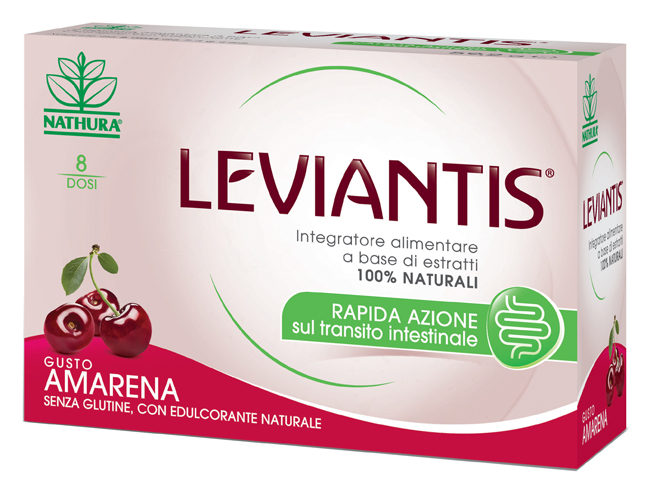 LEVIANTIS SENZA GLUTINE GUSTO AMARENA 8 DOSI / 16 BUSTE - Farmacia Dott. Pasquale Russo