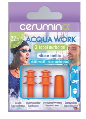 CERUMINA ACQUA WORK 2 PEZZI - Farmacia Dott. Pasquale Russo