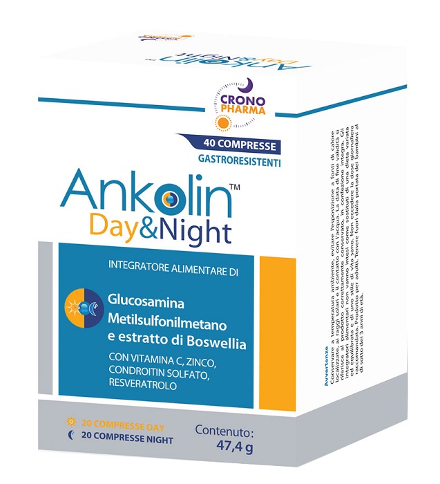 ANKOLIN DAY&NIGHT 20 COMPRESSE GASTRORESISTENTI DAY + 20 COMPRESSE GASTRORESISTENTI NIGHT - Farmacia Dott. Pasquale Russo