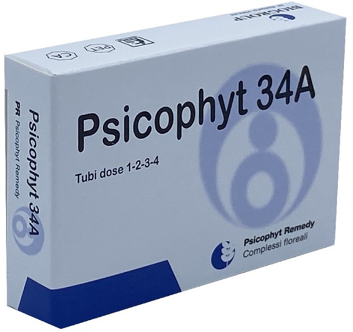 PSICOPHYT REMEDY 34A 4 TUBI 1,2G - Farmacia Dott. Pasquale Russo