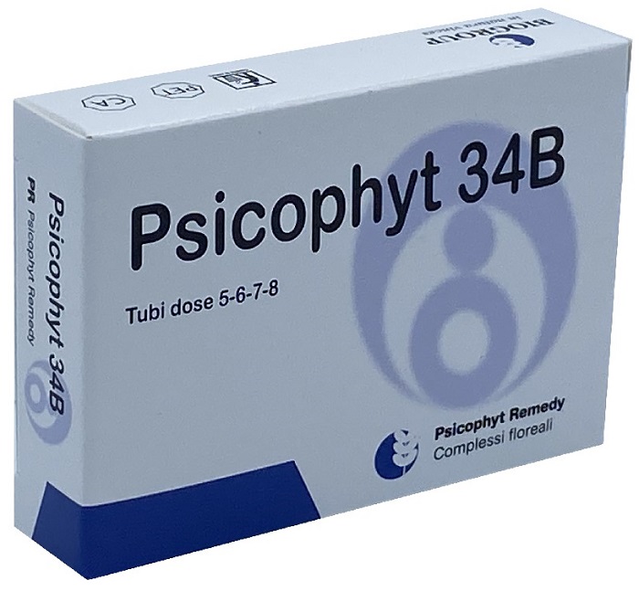 PSICOPHYT REMEDY 34B 4 TUBI 1,2G - Farmacia Dott. Pasquale Russo