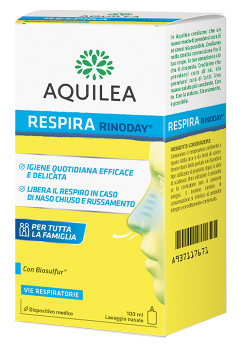 AQUILEA RESPIRA RINODAY 100 ML - Farmacia Dott. Pasquale Russo