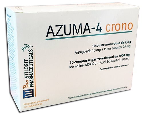 AZUMA-4 CRONO 10 COMPRESSE + 10 BUSTE - Farmacia Dott. Pasquale Russo