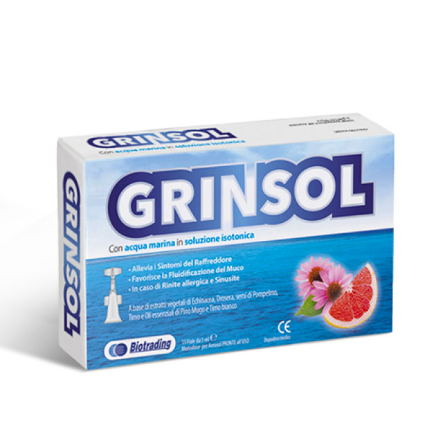 GRINSOL 15 FIALE X 5 ML - Farmacia Dott. Pasquale Russo