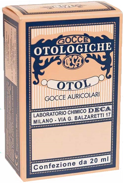 OTOL GOCCE AURICOLARI 20 ML - Farmacia Dott. Pasquale Russo