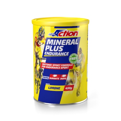 PROACTION MINERAL PLUS ENERGETICO E SALINO ISOTONICO AL LIMONE 450 G - Farmacia Dott. Pasquale Russo