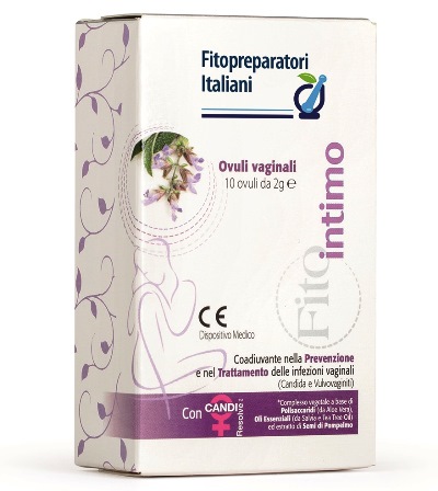 SELERBE FITOPREPARATORI ITALIANI FITOINTIMO 10OVULI 2G - Farmacia Dott. Pasquale Russo