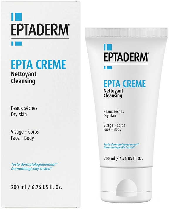 EPTADERM EPTA CREME DETERGENTE PELLI SECCHE VISO CORPO 200 ML - Farmacia Dott. Pasquale Russo