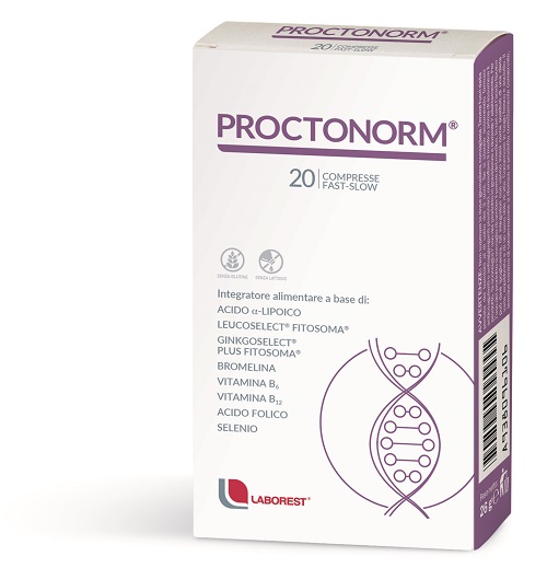PROCTONORM 20 COMPRESSE - Farmacia Dott. Pasquale Russo