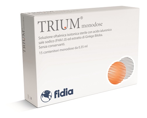 TRIUM MONODOSE GOCCE OCULARI 15 FLACONCINI - Farmacia Dott. Pasquale Russo