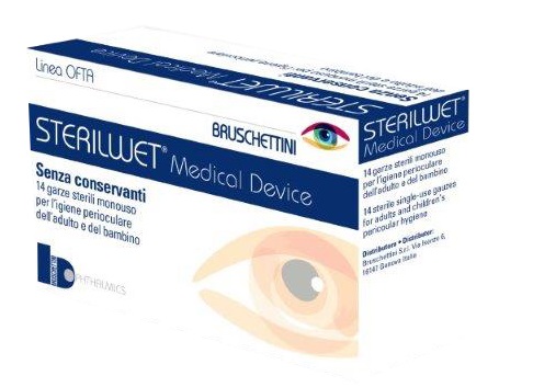 STERILWET GARZA OFTALMICA 14 PEZZI - Farmacia Dott. Pasquale Russo