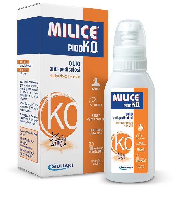 MILICE PIDOKO OLIO ANTIPEDICULOSI 75ML - Farmacia Dott. Pasquale Russo