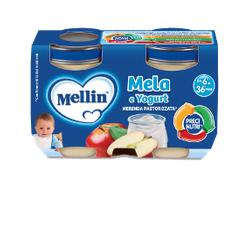 MELLIN MERENDA YOGURT MELA 2 X 120 G - Farmacia Dott. Pasquale Russo