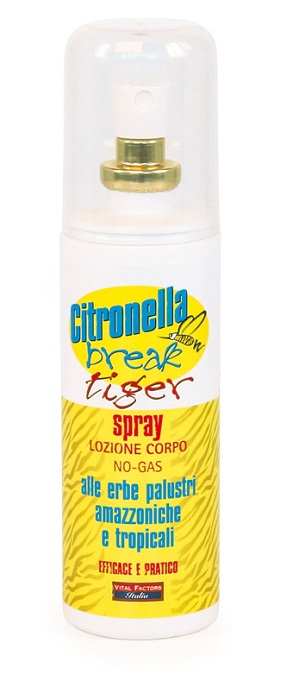 CITRONELLA BREAK TIGER SPRAY 100 ML - Farmacia Dott. Pasquale Russo