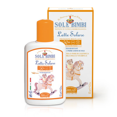SOLE BIMBI LATTE SOLARE SPF50+ 125 ML - Farmacia Dott. Pasquale Russo