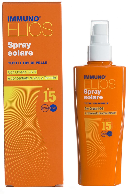 IMMUNO ELIOS SPRAY SOLARE SPF 15 200 ML - Farmacia Dott. Pasquale Russo