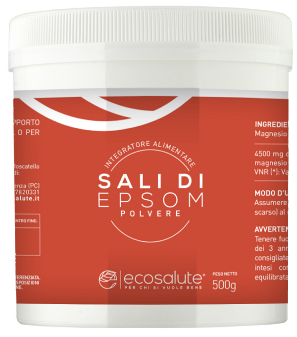 SALI DI EPSOM POLVERE 500 G - Farmacia Dott. Pasquale Russo
