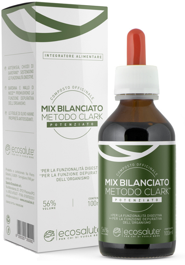 MIX BILANCIATO CLARK COMPOSTO OFFICINALE 100 ML - Farmacia Dott. Pasquale Russo