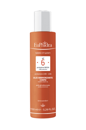 EUPHIDRA KALEIDO UV SYSTEM OLIO SOLARE CORPO 6 - Farmacia Dott. Pasquale Russo
