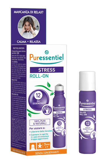 PURESSENTIEL ROLLER SOS STRESS 12 OLI ESSENZIALI 5 ML - Farmacia Dott. Pasquale Russo