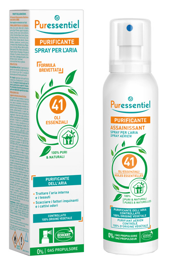 PURESSENTIEL PURIFICANTE SPRAY 41 OLI ESSENZIALI 200 ML - Farmacia Dott. Pasquale Russo