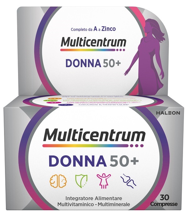 MULTICENTRUM DONNA 50+ 30 COMPRESSE - Farmacia Dott. Pasquale Russo