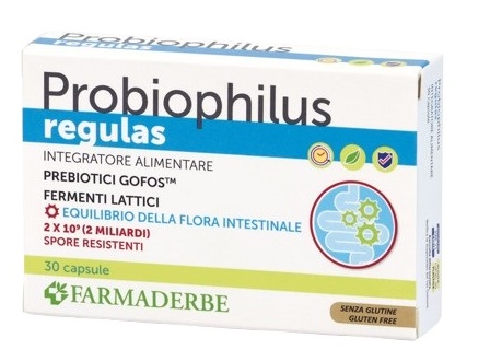 PROBIOPHILUS REGULAS 30 CAPSULE - Farmacia Dott. Pasquale Russo