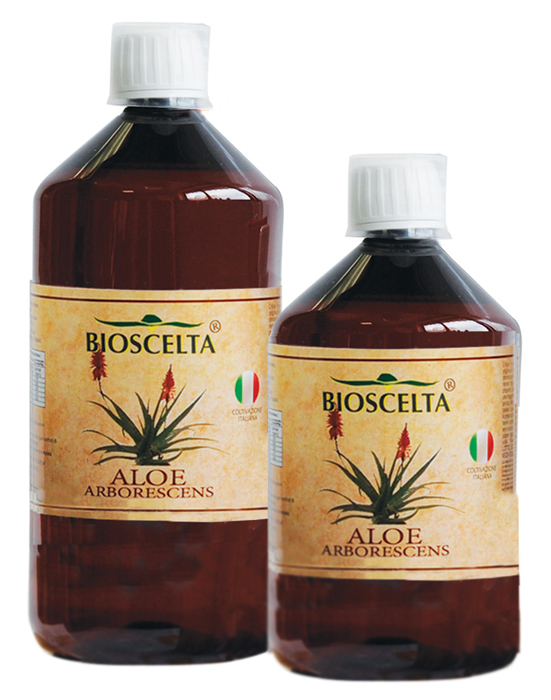 RAIHUEN ALOE ARBORESCENS PURO SUCCO BIOSCELTA 1000 ML - Farmacia Dott. Pasquale Russo