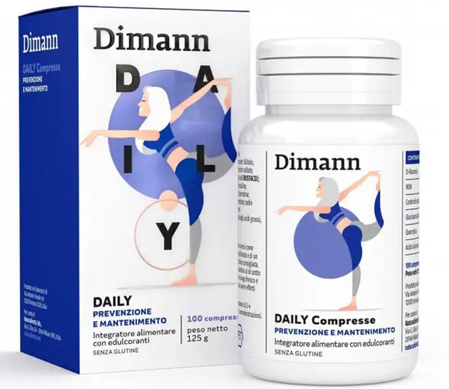 DIMANN DAILY 100 COMPRESSE - Farmacia Dott. Pasquale Russo