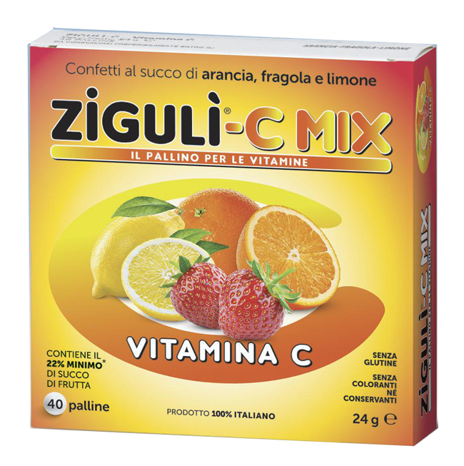 ZIGULI C MIX 40 PALLINE 24 G - Farmacia Dott. Pasquale Russo