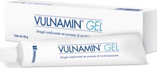 VULNAMIN MEDICAZIONE INTERATTIVA IN GEL A BASE DI AMINOACIDICOSTITUTIVI DEL COLLAGENE E SODIO JALURONATO TUBO 50 G - Farmacia Dott. Pasquale Russo