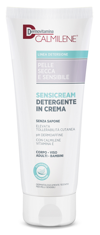 DERMOVITAMINA CALMILENE SENSICREAM DETERGENTE IN CREMA SENZA SAPONE PER PELLE SECCA E SENSIBILE 250 ML - Farmacia Dott. Pasquale Russo