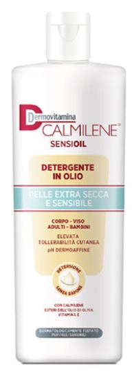 DERMOVITAMINA CALMILENE SENSIOIL DETERGENTE IN OLIO SENZA SAPONE PER PELLE EXTRA SECCA E SENSIBILE 500 ML - Farmacia Dott. Pasquale Russo