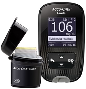 KIT GLUCOMETRO ACCU-CHEK GUIDE MG/DL + PUNGIDITO FASTCLIX - Farmacia Dott. Pasquale Russo