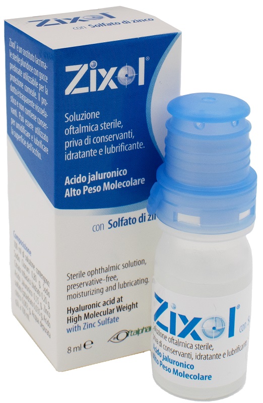 SOLUZIONE OFTALMICA ZIXOL PLURIDOSE 8 ML - Farmacia Dott. Pasquale Russo